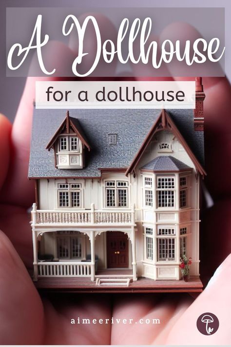 Ever seen a dollhouse this tiny? Made at a scale 144 times as small as a life-sized house, these micro minis are some of the most fun challenges for the experienced miniaturist. Head on over to the article to learn all about the 1/144 dollhouse and how to make one yourself! Micro Miniatures Diy, Mini Things Diy How To Make, How To Make Mini Stuff, Dollhouse Build, Micro Dollhouse, Dollhouse Plans, Halloween Minis, Room Box Miniatures, Dollhouse Tutorials