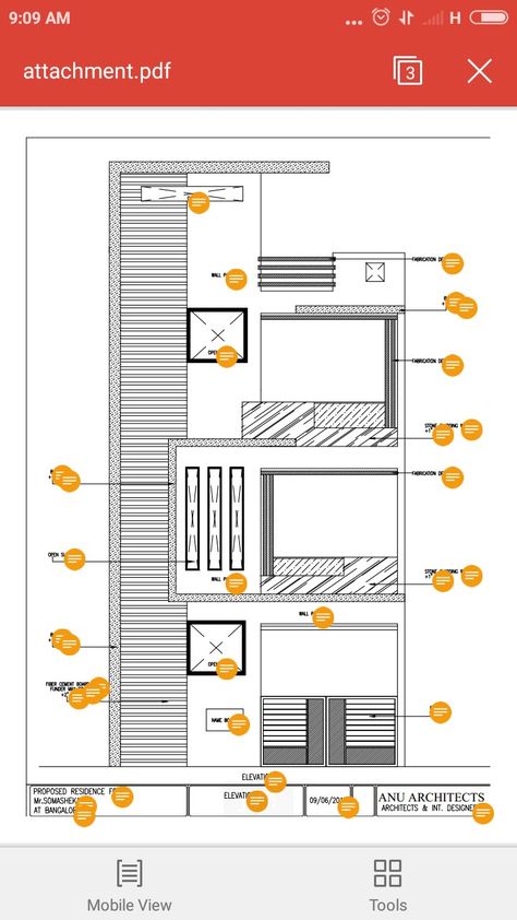 Small Residence Elevation, 2d Elevation Design, Angiosperms Plants, Shop Elevation, Small Residence, Dubai Tower, Plan Render, Elevation House, 30x50 House Plans