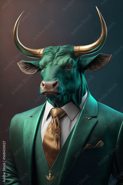 Golden Horn, Word Art Design, A Bull, Beautiful Art Pictures, Business Suit, Skull Art, Word Art, Stock Market, Art Pictures