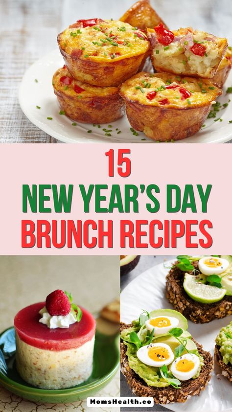 Healthy New Year’s Day Brunch Recipes New Years Morning Breakfast, Nye Brunch Ideas, New Year’s Eve Brunch, New Year’s Day Breakfast Ideas, New Year Breakfast Ideas, New Year Brunch Ideas, New Year’s Day Breakfast, Healthy New Years Day Recipes, New Year’s Day Brunch Ideas