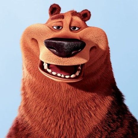 Open Season Boog! A's favorite right now!!! Open Season Movie Characters, Open Season Characters, Open Season Movie, Bear Animation, Male Cartoon Characters, Bear Quote, Open Season, Disney Cartoon Characters, Bear Character