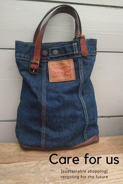 Återvinna Jeans, Tas Denim, Blue Jean Purses, Denim Bag Patterns, Denim Bag Diy, Jean Purses, Denim Crafts Diy, Sac Diy, Blue Jeans Crafts