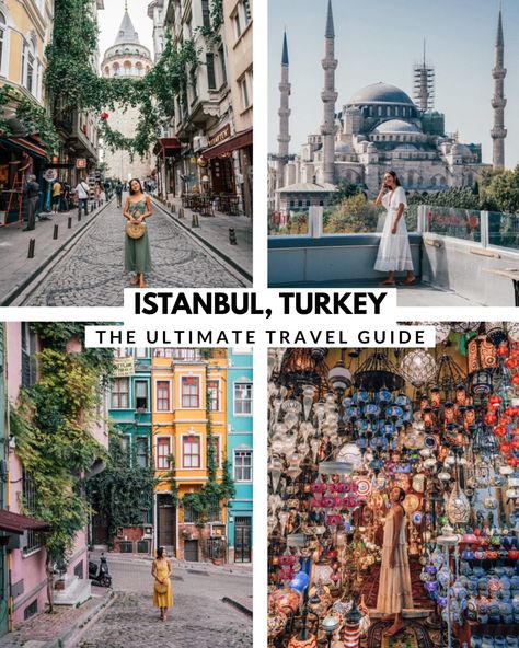 Istanbul, Turkey: Travel Guide for First-Time Visitors Istanbul Trip, Istanbul Turkey Travel, Istanbul Pictures, Istanbul Travel Guide, Grand Bazaar Istanbul, Istanbul Turkey Photography, Turkey Travel Guide, Turkish Delights, Visit Istanbul