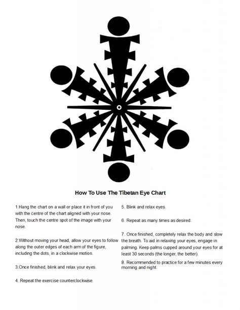 Exercise for occular muscles. Eye Chart, Energy Medicine, Yoga Poses, Health And Wellness, Medicine