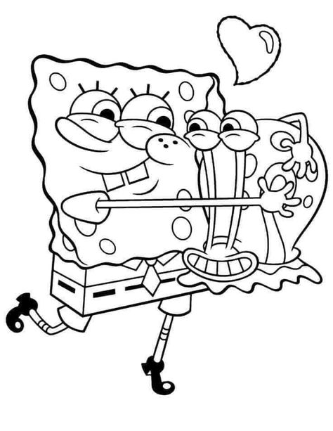 Spongebob Coloring Pages, Disney Coloring Pages Printables, Wallpaper Spongebob, Spongebob Coloring, Bee Coloring Pages, Space Coloring Pages, Summer Coloring Pages, Truck Coloring Pages, Detailed Coloring Pages