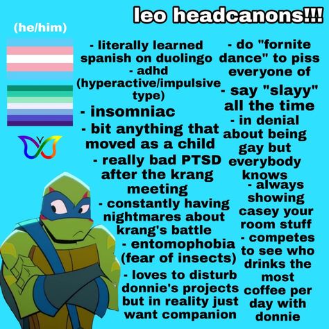 Rottmnt Headcanons, Learning Spanish, Quick Saves