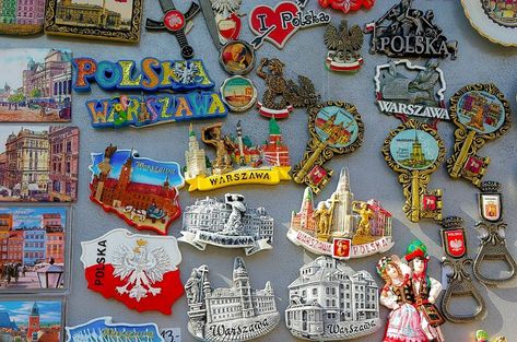 Poland Facts, Digital Money, Neon Museum, Painted Ceramic Plates, Polish Recipes, Travel Souvenirs, Vintage Metal Signs, Retro Wall, Warsaw