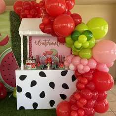 Winter Birthday Party Ideas | Photo 4 of 39 | Catch My Party Watermelon Birthday Parties, Disney Birthday Party, Moana Birthday Party, Ice Cream Birthday Party, Sesame Street Birthday Party, Pokemon Birthday Party, Watermelon Birthday, Paw Patrol Birthday Party, Safari Birthday Party