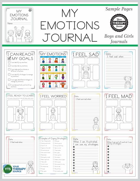 Emotional Regulation Worksheets - For Boys and Girls - Your Therapy Source Emotional Regulation Worksheets, Emotion Regulation, Task Analysis, Managing Emotions, Emotional Regulation, Describe Me, Occupational Therapy, Life Skills, Boy Or Girl