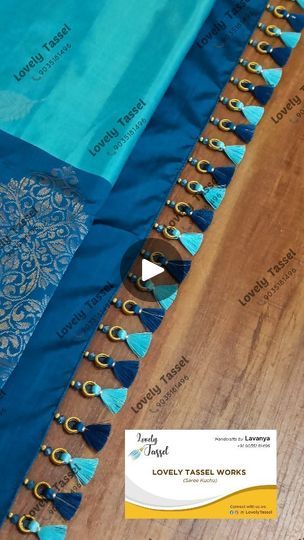 174K views · 1.2K reactions | Adding Beauty to Saree using Rings & Crystals 💙#lovelytassel #sareelove #sareetassel #sareekuchulu #sareekuchu #kuchulu #tassels #kuchu #weddingsarees #bridalsarees #instagood #indianwomenfashion #threadwork #instareels #sareepalluhangings #sareetassels #handcrafted #handmade #handwork #silksarees #pattusaree #india #fashion #artwork #trending #tamilbride #sareekuchudesign #viral | Lovely Tassel | K S Harishankar · Pavizha Mazha Saree Kutch Designs, Kuchulu For Sarees, Kuchu Designs Saree, Saree Kutch, Saree Kuchulu, Saree Kuchu New Designs, Kuchu Designs, Saree Kuchu Designs, Indian Women Fashion