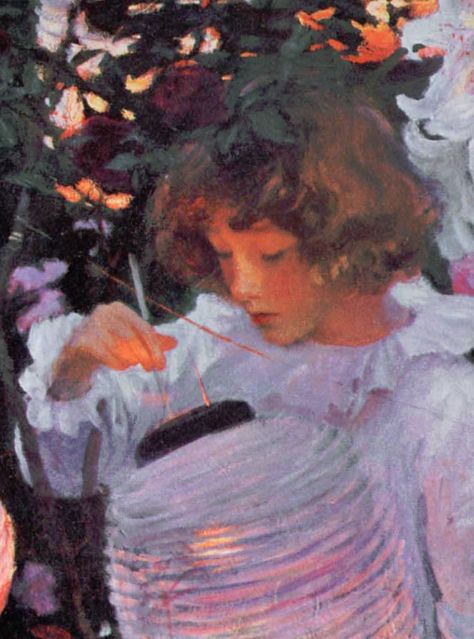 Lily Lily Rose, Carnation Lily Lily Rose, Dorm Paintings, Tate London, Lofi Art, Lanterns Hanging, Ap Drawing, Kid Art, John Singer Sargent