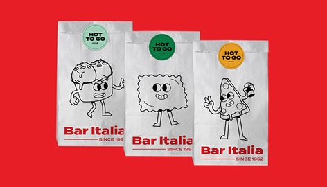 Bakery Branding Design, Bakery Branding, Cafe Branding, Packing Design, Mascot Design, Creative Packaging, Packaging Design Inspiration, Italian Restaurant, Cafe Design