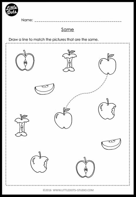 Psychosocial Activities, Prek Homework, Same And Different Worksheets, Preschool Homework, Playground Painting, Same And Different, Worksheet For Preschool, Pre K Worksheets, Preschool Activities Printable