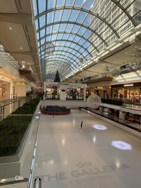 The Galleria, Houston Texas Galleria Houston Texas, The Galleria Houston, Christmas In Houston Texas, Houston City Aesthetic, Houston Vibes, Houston Texas Aesthetic, Galleria Houston, Houston Activities, Houston Lifestyle