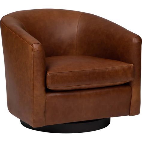 Modern Swivel Chairs | Glider Chairs | Recliner Chairs | High Fashion Home Leather Barrel Chair, Modern Swivel Chair, Leather Swivel Chair, Chair Swivel, Eco Friendly Furniture, Recliner Chairs, Swivel Chair Living Room, Swivel Recliner, Glider Chair