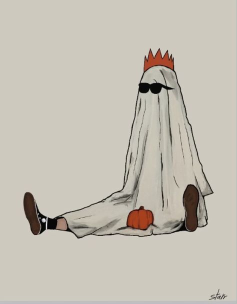 Cute Ghost People Drawings, Ghost Face Full Body Drawing, Ghost Sitting Drawing, Ghost With Legs Drawing, Ghost Aesthetic Drawing, Ghost Person Drawing, Paper Airplane Drawing, Converse Drawing, Shading Drawing