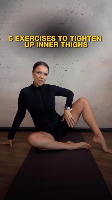 Inner Thigh Workouts, Thigh Exercises For Women, Inner Thigh Exercises, Thigh Workouts At Home, Leg Day Routine, Tone Inner Thighs, Thigh Workouts, Best Leg Workout, Leg Workout At Home