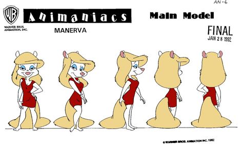 Minerva Mink Model Sheet by cheril59.deviantart.com on @DeviantArt Minerva Mink Animaniacs, Minerva Mink, Warner Bros Cartoons, Pin Up Drawings, Fnaf Comics, Cartoon Sketches, Concept Art Drawing, Cartoon Clip Art, Character Design Animation