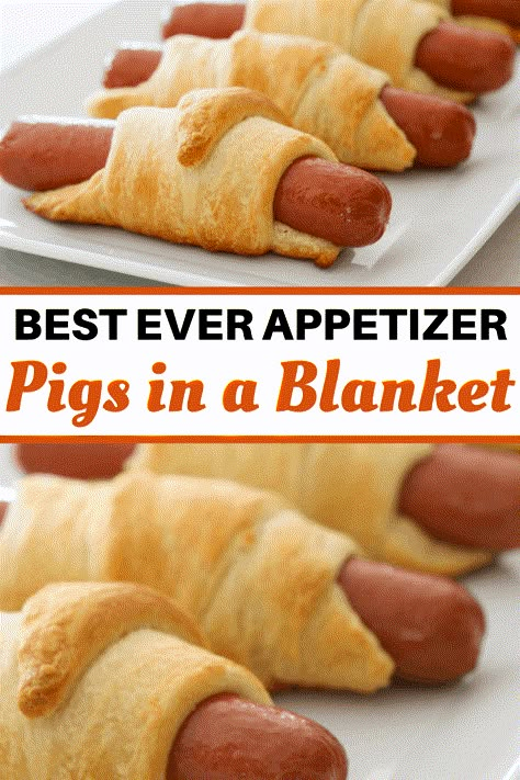 Pilsbury Crescent Pigs In A Blanket, Recipe Crescent Rolls, Cressant Rolls, Hot Dog Crescent Rolls, Easy Crescent Roll Recipes, Pigs In A Blanket Recipe, Ham Steak, Crescent Recipes, Crescent Roll Recipes