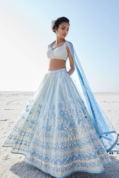 White Lehenga, Indian Outfits Lehenga, Wedding Lehenga Designs, Bridal Lehenga Collection, Anita Dongre, Designer Bridal Lehenga, Gaun Fashion, Traditional Indian Dress, Indian Dresses Traditional