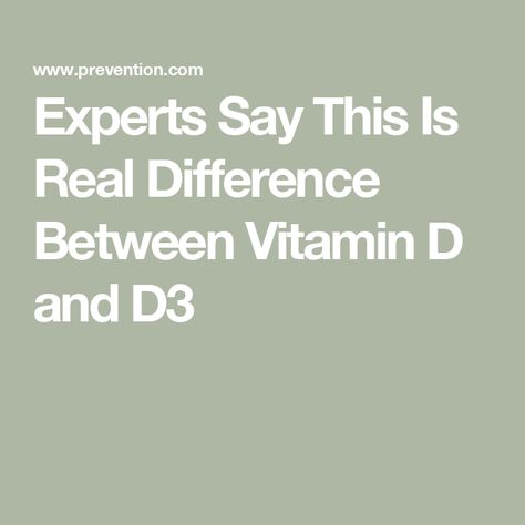 Experts Say This Is Real Difference Between Vitamin D and D3 Health Conditions, Beauty Life, Neck Pain, Vitamin D, Fitness Nutrition, Fitness Beauty, The Two, Health Benefits, Healthy Living