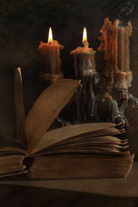 Candle In The Dark, Witch Cottage, Old Candles, Fairytale Photography, Candle Aesthetic, Witch Aesthetic, Dark Academia Aesthetic, Fantasy Aesthetic, Academia Aesthetic