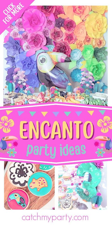 Encanto Party Favor Ideas, Encanto Party Ideas, Encanto Party Favors, Encanto Movie, Encanto Birthday Party, Encanto Birthday, Encanto Party, Girls Birthday Party Themes, 3rd Birthday Party