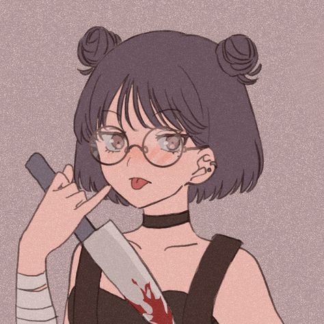 Girl With Knife, Picrew Aesthetic Avatar, Picrew Avatar, Aesthetic Avatar, Me Icon, Cute Profile, Picrew Me, Girls Cartoon, Cute Profile Pictures