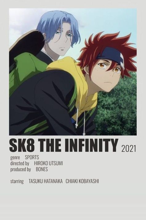 Poster Manga, Anime Suggestions, Film Posters Minimalist, Sk8 The Infinity, Animes To Watch, Poster Anime, Anime Printables, Good Anime To Watch, Anime Watch