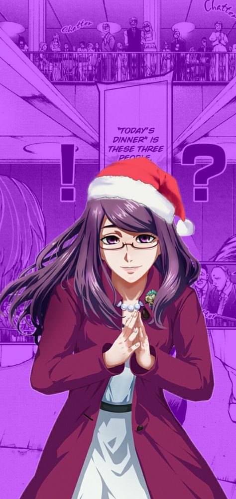 Rize Kamishiro Wallpaper, Rize Kamishiro, Tokyo Ghoul Wallpapers, Christmas Aesthetic Wallpaper, Hero Wallpaper, Christmas Aesthetic, Tokyo Ghoul, Aesthetic Wallpapers, Tokyo