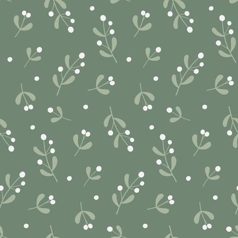 Vector seamless pattern with mistletoe t... | Premium Vector #Freepik #vector #seamless #nature-pattern #seamless-pattern #print-pattern Mistletoe Pattern, Christmas Seamless Pattern, Christmas Backdrop, Christmas Backdrops, Vector Photo, Design Inspo, Seamless Pattern, Premium Vector, Seamless Patterns