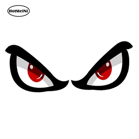 13cm*3.25cm Car Styling Car Sticker Waterproof Aufkleber No Fear Augen Eyes Stickers Auto Moto Fahrrad Motorrad Racing HotMeiNi Shark Eyes, Eyeball Art, Tattoo Outline Drawing, Shark Pattern, Bike Stickers, Cartoon Eyes, Eye Stickers, Motorcycle Stickers, Reflective Material