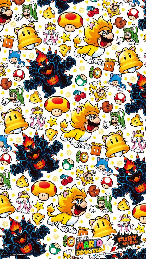 Nintendo Wallpaper, Bowser's Fury, Super Mario 3d World, Mario Movie, Nintendo Super Smash Bros, Super Mario And Luigi, 3d World, Super Mario 3d, Gameboy Color