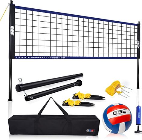 Volleyball Equipment List, Portable Volleyball Net, Volleyball Equipment, Professional Volleyball, Badminton Net, Volleyball Set, Volleyball Stuff, Indoor Volleyball, Dream Wishlist