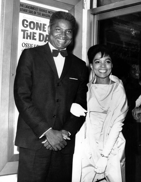 Ossie Davis, Ruby Dee, Famous Black People, Black Glamour, My Black Is Beautiful, Vintage Black Glamour, Black Actors, Famous Black, Black Hollywood