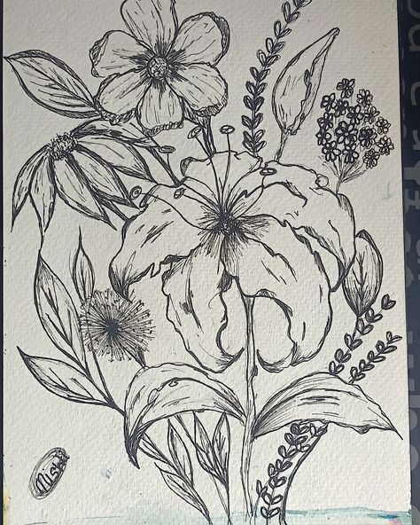 I sit before flowers hoping they will train me in the art of opening up. 𖡼𖤣𖥧𖡼𓋼𖤣𖥧𓋼𓍊 #art #artist #artideas #artwork #pen #pencildrawing #pensketch #drawing #flowers #floral #flower #penart #pensketch Plant Pen Drawing, How To Draw A Flower, Sketches In Pen, Pen Drawing Ideas, Flower Bouquet Drawing, Flowers Sketch, Inktober 2024, Ink Pen Art, Flower Drawings