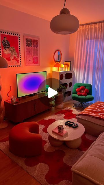 Ikea Donut Lamp, Verner Panton Lamp, Pinterest Contest, Verner Panton, Philips Hue, Hue Philips, Apartment Decorating, Dream House Interior, Viral Pins