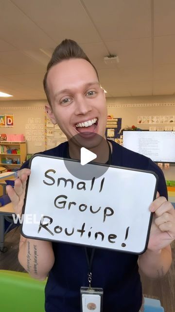 Small Group Ela 1st Grade, Sor Small Group, Organize Small Group Materials, Prek Small Group Ideas, Small Group Phonics Activities, Small Groups 2nd Grade, Group Points In Classroom, Small Group Set Up Classroom, Small Group Lesson Plan Template Free