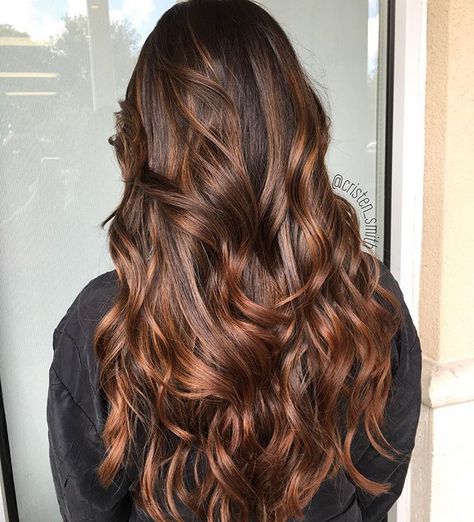 Caramel mocha balayage ☕️ Mocha Balayage Hair, Mocha Balayage, Warm Brown Hair Color, Grey Balayage, Mocha Color Hair, Aveda Hair Color, Balayage Hair Caramel, Mocha Hair, Aveda Hair