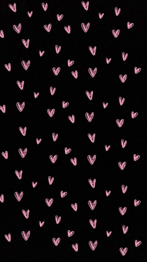 Cute Hearts Wallpapers Aesthetic, Cute Pink Wallpapers For Iphone, Cute Photos For Wallpaper, Dark Hearts Wallpaper, Cute Wallpapers Hearts, Black Cute Wallpaper Aesthetic, Cute Wallpapers Dark Aesthetic, What's Up Wallpaper, All Pink Wallpaper Iphone