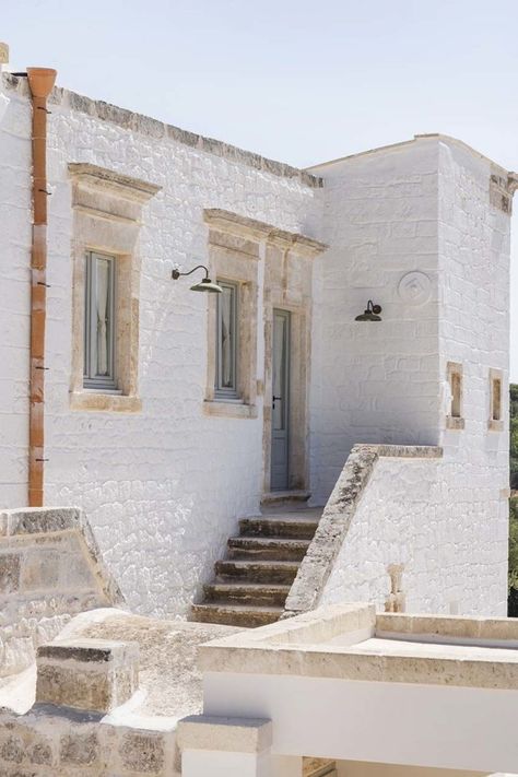 Santa Filomena, Vintage Houses, Adriatic Coast, Puglia Italy, White City, Traditional Architecture, Facades, Greek Islands, Puglia