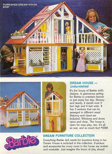 1979 Dream House Booklet | Flickr - Photo Sharing! Dreamhouse Barbie, 1980s Barbie, Barbie Playsets, Barbie 80s, Barbie Mattel, Dream Furniture, Barbie Doll House, Barbie Toys, Beautiful Barbie Dolls