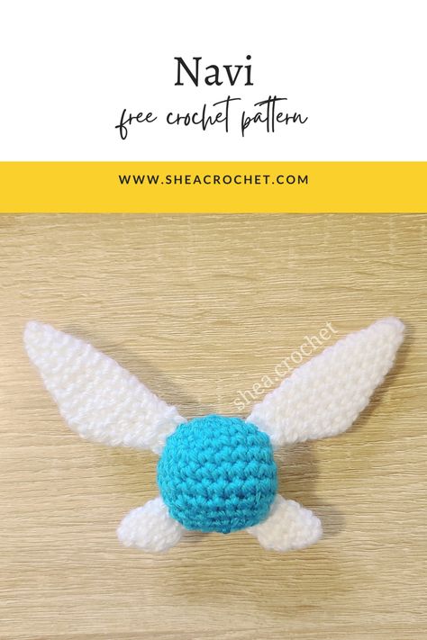 Navi crochet pattern — shea crochet Geeky Crochet Patterns, Pokemon Amigurumi, Crochet Geek, Crochet Design Pattern, Beginner Crochet Projects, Crochet Amigurumi Free, Quick Crochet, Fun Crochet Projects, Halloween Crochet