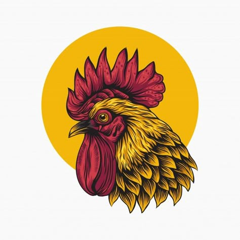 Cute Chicken Aesthetic, Aesthetic Chicken, Chicken Aesthetic, Rooster Vector, Farm Aesthetic, Rooster Tattoo, Cartoon Rooster, Rooster Logo, Brown Chicken