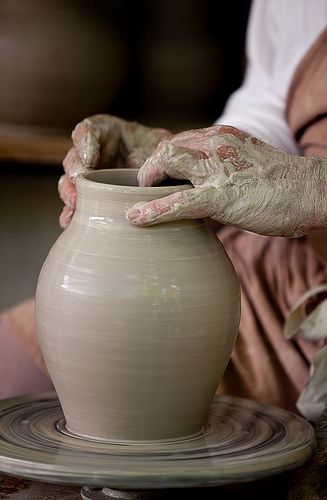 Potter's Hands | Flickr - Photo Sharing! The Potter's Hand, Business Basics, Potters Wheel, Pottery Wheel, Public Speaking, Pottery Studio, Manado, Clay Art, Ceramic Pottery