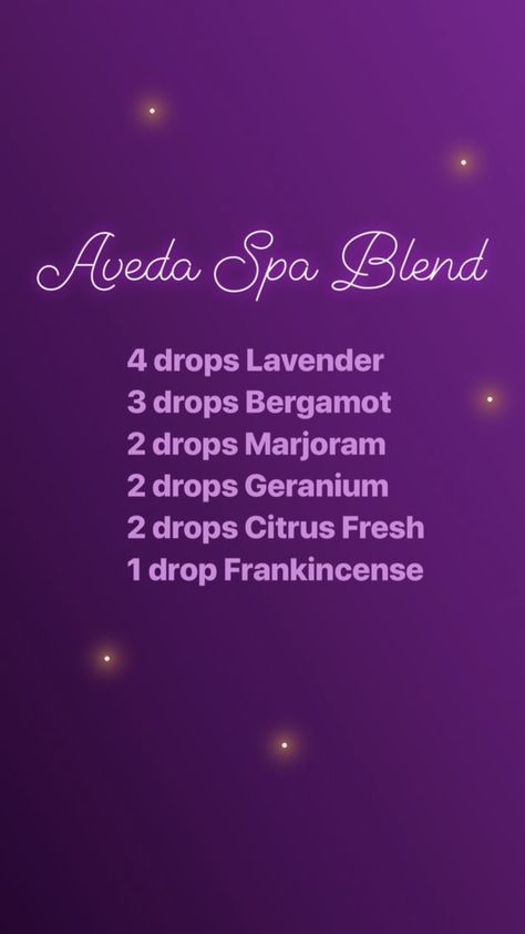 Diy Perfumes, Aveda Spa, Spa Essential Oils, Wallflower Refill, Essential Oil Perfumes Recipes, Doterra Recipes, Deodorant Recipes, Aromatherapy Recipes, Essential Oil Diffuser Blends Recipes