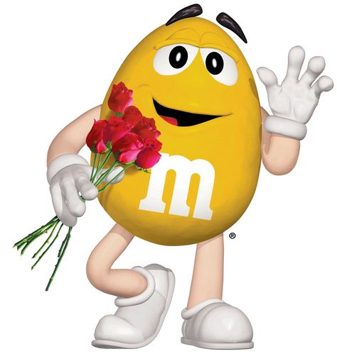 M&m Cartoon, M M Characters, Yellow M&m, Letter Stencils Printables, M&m Characters, Stencils Printables, Crystal Table, Chocolate Brands, Dope Cartoon Art