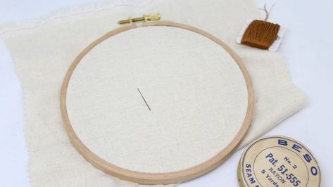 How To Wrap + Bind Embroidery Hoops Step By Step - Crewel Ghoul How To Gift Wrap Embroidery Hoop, How To Pack Embroidery Hoop, Erasable Gel Pens, Hair Bow Tutorial, Fabric Pen, Bow Tutorial, Leftover Fabric, Thread Painting, Embroidery For Beginners