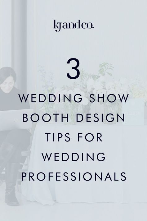 Getting ready to attend a bridal expo or wedding show to market your wedding business? In this post, I'm sharing 3 wedding show booth design tips for wedding planners, photographers, florists, or any wedding professional. Make an impact on potential clients with these bridal expo booth ideas for wedding vendors! Photographer Expo Booth, Photographer Booth Display, Bridal Expo Booth Ideas, Bridal Expo Booth, Expo Booth Ideas, Wedding Vendors Booth, Podcast Planning, Wedding Expo Booth, Wedding Show Booth