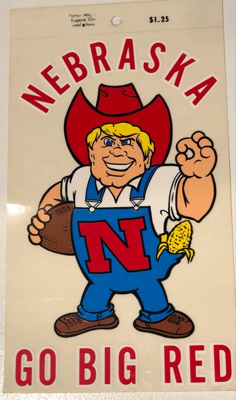 Nebraska Football Wallpaper, Nebraska Wallpaper, Pretty Posters, Nebraska Huskers Football, Football Things, Cornhuskers Football, Football Paintings, Nebraska Cornhuskers Football, Husker Football